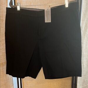 Tommy Hilfiger Black Flat Front Men's Shorts